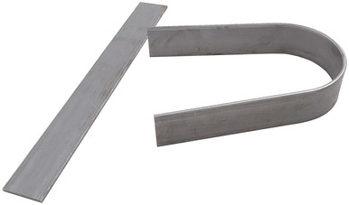 Allstar Performance Driveshaft Loop 3/16in Flat Steel Unwelded 2pcs ALL69004