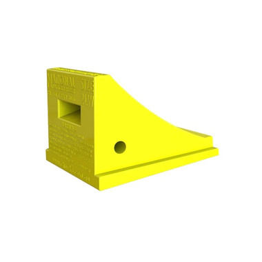 AME 15335 Wheel Chock, Size 5502 Light Commercial Vehicles Tire Diameter: 15.75" - 35.43"