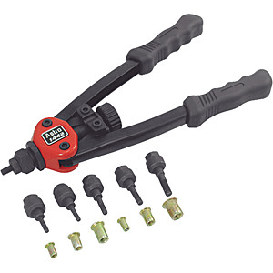 13" Hand Rivet Nut Kit w/ Metric & SAE Mandrel/Nosepiece Sets