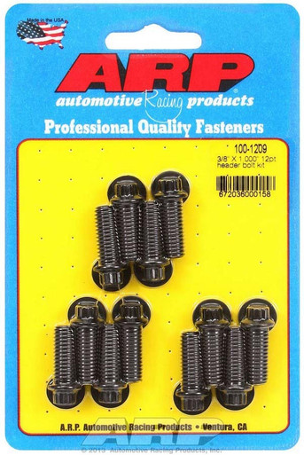 ARP Header Bolt Kit - 12pt. 3/8 x 1.00 UHL (12) 100-1209