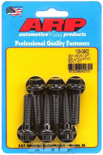 ARP Bellhousing Bolt Kit - 12pt. GM V6/V8 129-0902