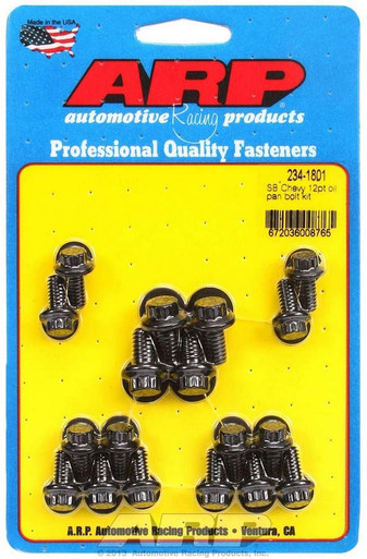 ARP SBC Oil Pan Bolt Kit 234-1801