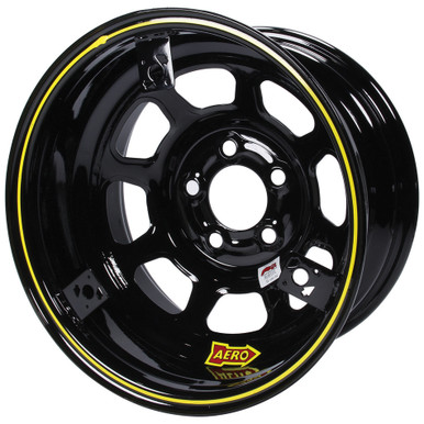 Aero 15x8 1in 5.00 Black w/ 3 Tabs for Mudcover 52-185010T3