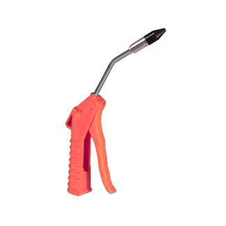Deluxe 4 inAir Blow Gun - Orange with 1/2 inRemovable Rubber Tip