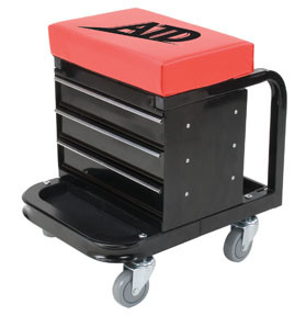 Heavy Duty Toolbox Creeper Seat, 450lb Capacity ATD81047