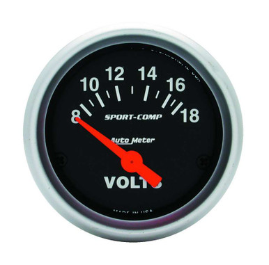 Autometer 2in Mini Sport Comp VOLTMETER 3391