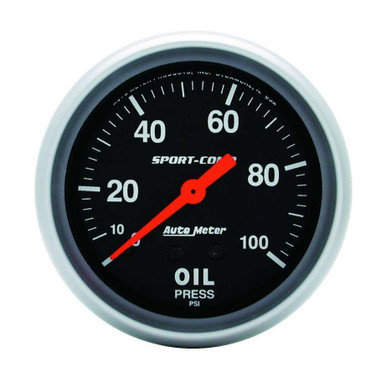 Autometer 0-100 Oil Pressure Gauge 3421