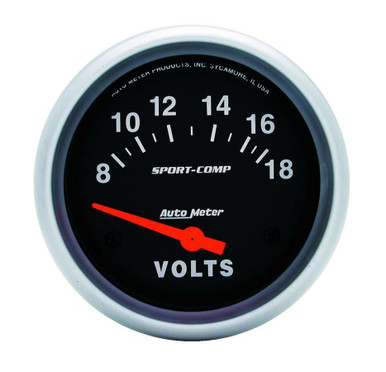 Autometer 8-18 Voltmeter Gauge 3592