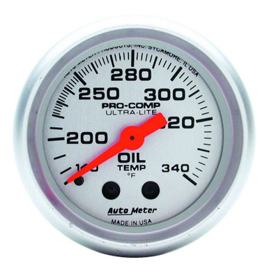 Autometer 2-1/16in Ultra-Lite Oil Tank Temp. Gauge 4346