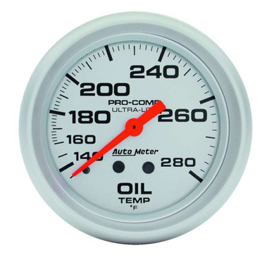 Autometer 2-5/8in Mech Oil Temp 140-280 4441