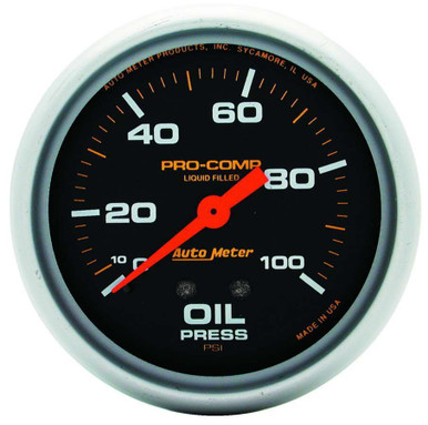Autometer 0-100 Oil Pressure Gauge 5421