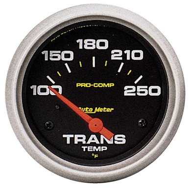 Autometer 2-5/8in Pro-Comp Trans. Temp Gauge 100-250 5457