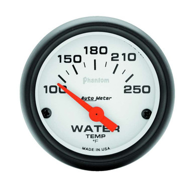 Autometer Phantom 2 1/16in Water Temp 100-250 Elec. 5737