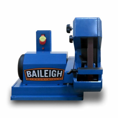 Baileigh BG-142S 110V 3/4hp Single Speed Three Wheel Belt Grinder. 1in. Belt Width 42in. Belt Length