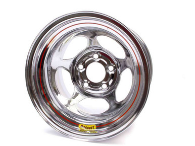 Bassett 15x10 Chrome Inertia 5x5 4in BS 50L54C
