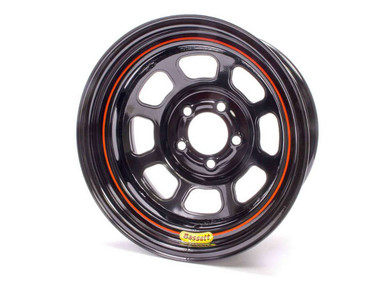 Bassett 15x7 5x4.75 Black Rolled 57RC2