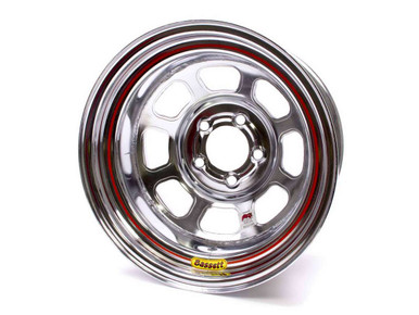 Bassett 15x8 Chrome Wheel 4.75BC 2in BS 58DC2IC