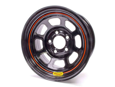 Bassett 15x8 5x5 Black Spun 58S52