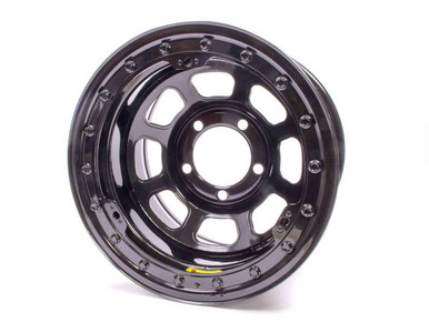 Bassett 15 x 8.75 B/L Black 5x5 3in BS D-Hole 59D53LK