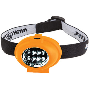 Night Stick Head Lamp -Spot, Flood and Dual Light, 8 LED BAYNSP-2228
