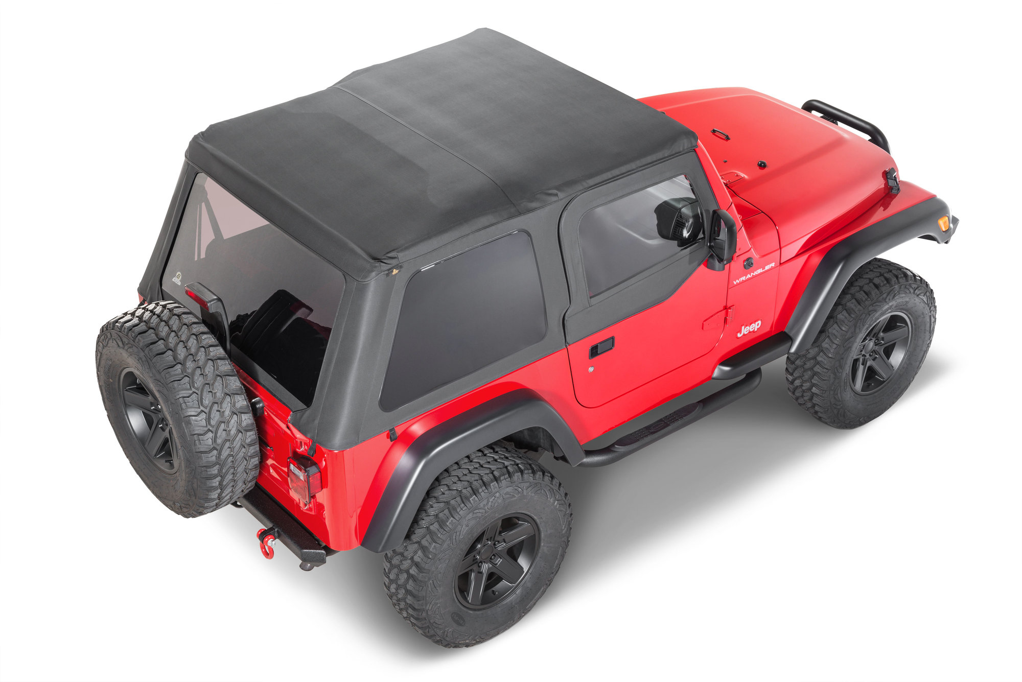 Bestop Trektop NX Soft Top with Upper Doors for 97-06 Jeep Wrangler TJ