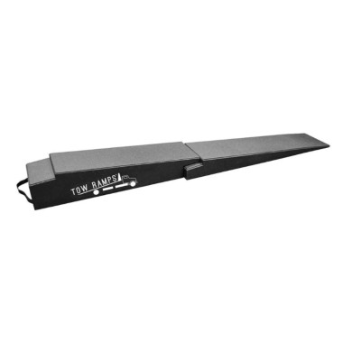 Race Ramps BT-TT-7-10-2 74in. L. 10in.W. 7in.H with 1in. HD notch. 5.22 degree Angle. Flatbed HD Ext Ramps 2 pc.