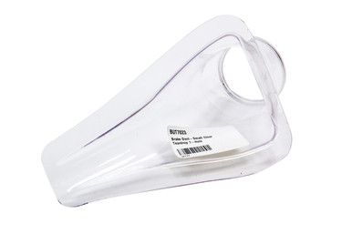 Brake Duct-Small Clear Teardrop 1-Hole BBP-7023