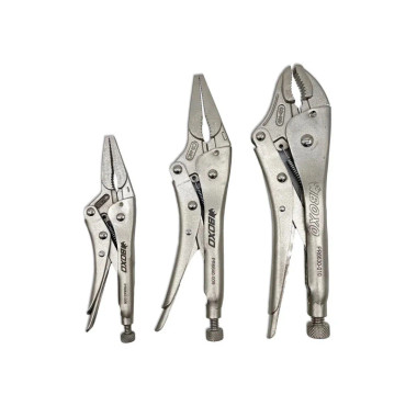 Boxo BX010-R 3 Pc Locking Plier Set