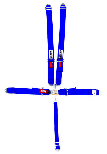 Crow 5-Pt Harness Small Latch Blu Bolt In Pull Down 11003