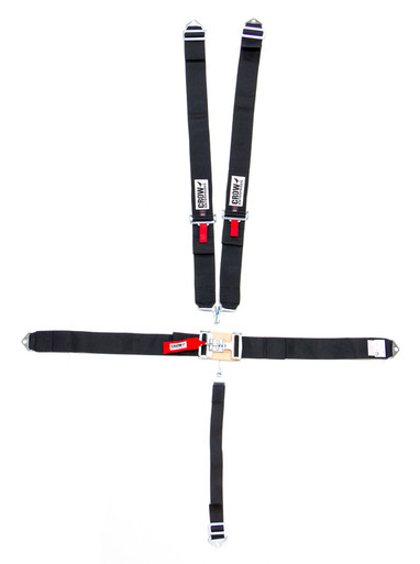 Crow 5-Pt Harness Big Latch Blk Bolt In Pull Down 11064