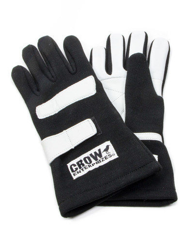 Crow Gloves Medium Black Nomex 2-Layer Standard 11714