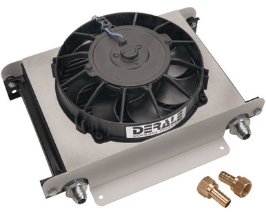 Derale Hyper Cool Cooler with -8AN Inlets 15860