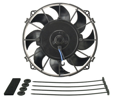 Derale 8in Tornado Electric Fan w/Standard Mounting Kit 16618