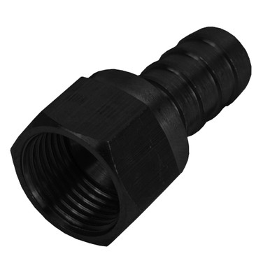 Derale `-8AN Female Swivel x 1/2 in Barb Fitting 98202
