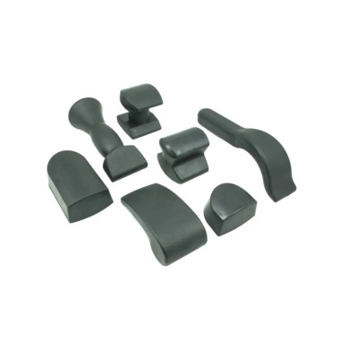 Dent Fix Equipment DF-Ab711 7 Pc Rubber Dolly Set / Alum.