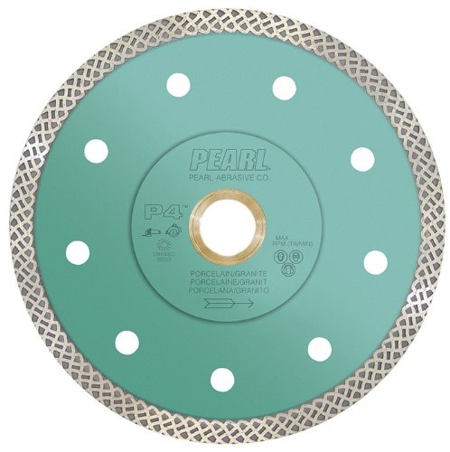 Pearl 7 x .055 x 7/8 in, DIA, 5/8" P4 Turbo Mesh Diamond Blade - Granite