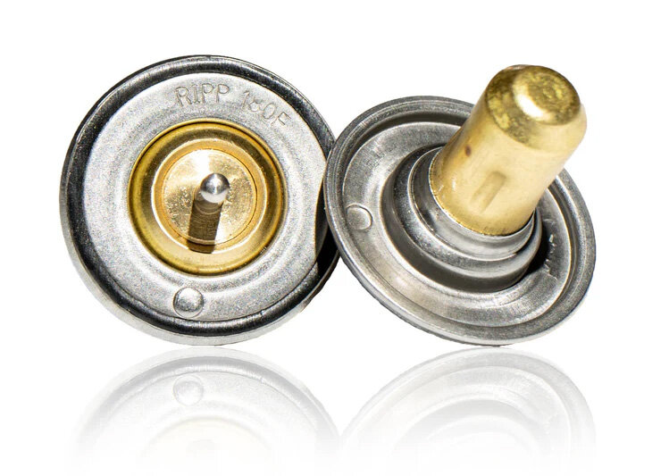 RIPP Superchargers 1215-180DEG 180 Degree Thermostat for 12-18 Jeep Wrangler JK with 3.6L Engine