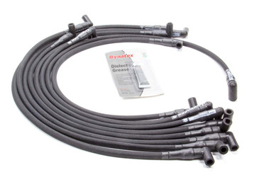 Performance Distributors D.U.I. Live Wires SBC Under Headers HEI 90 Deg Black C9051BK