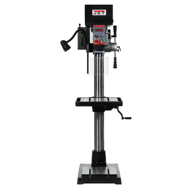 JET Tools The JET JDPE-20EVS-PDF 1-1/4" Drilling Capacity, 2HP, 115V, 1Ph Electronic Variable Speed Drill W/Power Downfeed