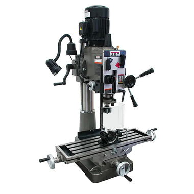 JET Tools JMD-40GHPF Geared Head Mill/Drill W/Power Downfeed & Newall DP500 2-Axis DRO