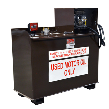 John Dow Industries AGS-180D Used Oil Storage System - 180-Gallon/Workbench
