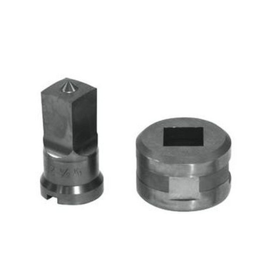 Edwards PDSQ1/2 1/2" Square Punch & Die Set with Key-Way