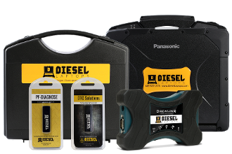 Universal Diesel Truck Diagnostic Tool & Scanner Laptop Kit