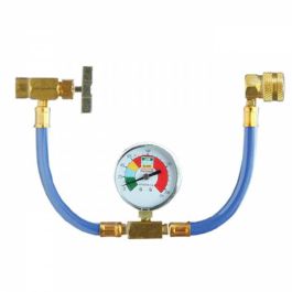 Emzone 1/2" Valve Recharge Hose with Gauge