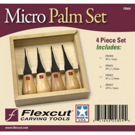 Flexcut 4pc Micro Palm Carving Set