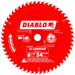 Freud D0654N 6-1/2" x 54 Tooth Saw Blade
