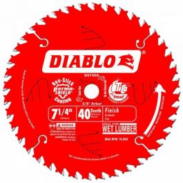 Freud D0740A 7-1/4" x 40 Tooth Carbide Circular Saw Blade