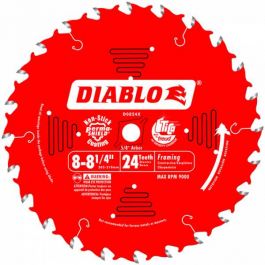 Freud D0824X 8-1/4" x 24 Tooth Framing Saw Blade
