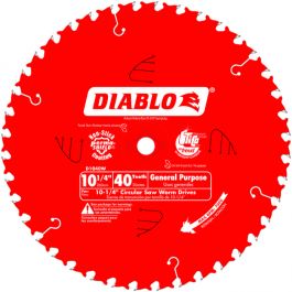 Freud D1040W 10-1/4" x 40 Tooth Beam Saw Blade