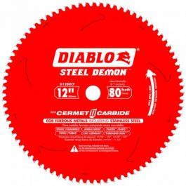 Freud D1280CF 12" x 80 Tooth Saw Blade